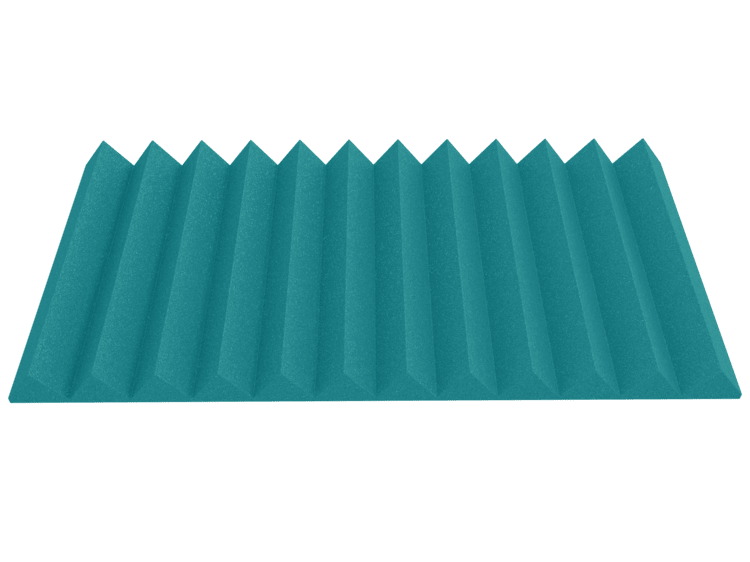 4 Inch Acoustic Foam Wedge Style Panels - 13 Color Options SoundAssured