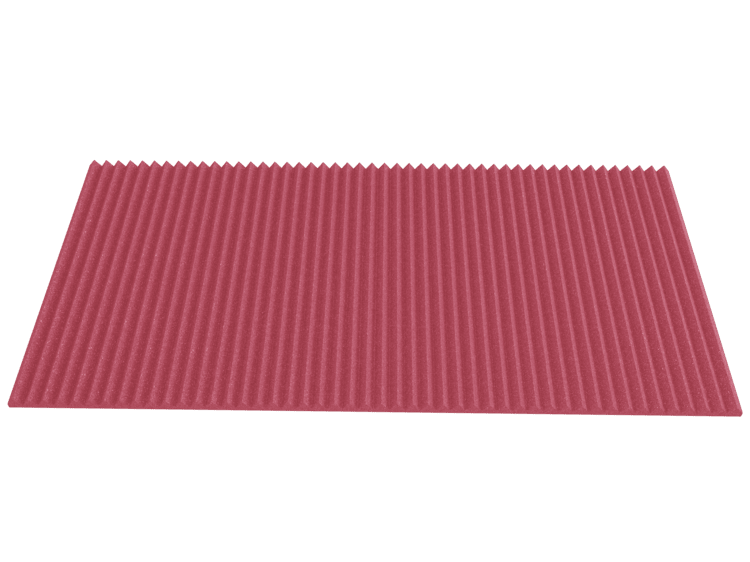 1 Inch Acoustic Foam Wedge Style Panels - 13 Color Options SoundAssured