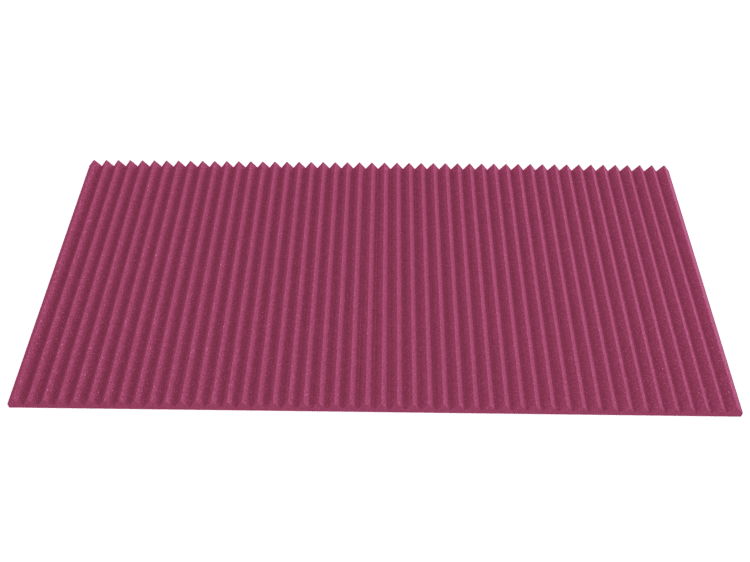 1 Inch Acoustic Foam Wedge Style Panels - 13 Color Options SoundAssured