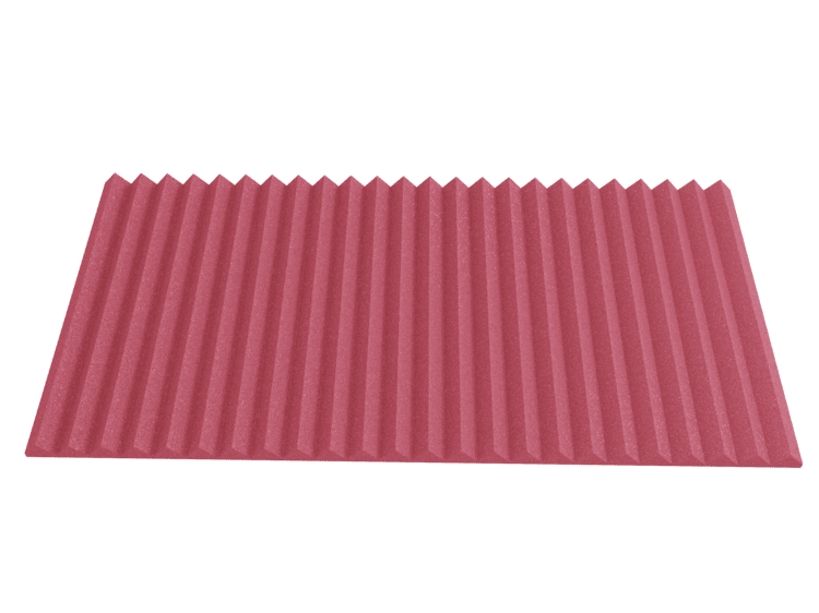 2 Inch Acoustic Foam Wedge Style Panels - 13 Color Options SoundAssured