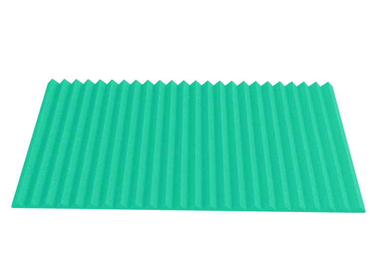 2 Inch Acoustic Foam Wedge Style Panels - 13 Color Options SoundAssured