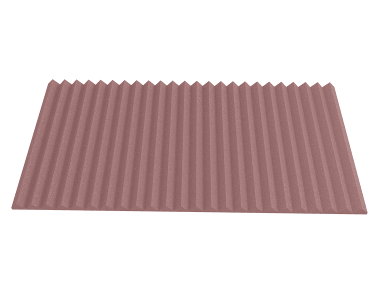 2 Inch Acoustic Foam Wedge Style Panels - 13 Color Options SoundAssured