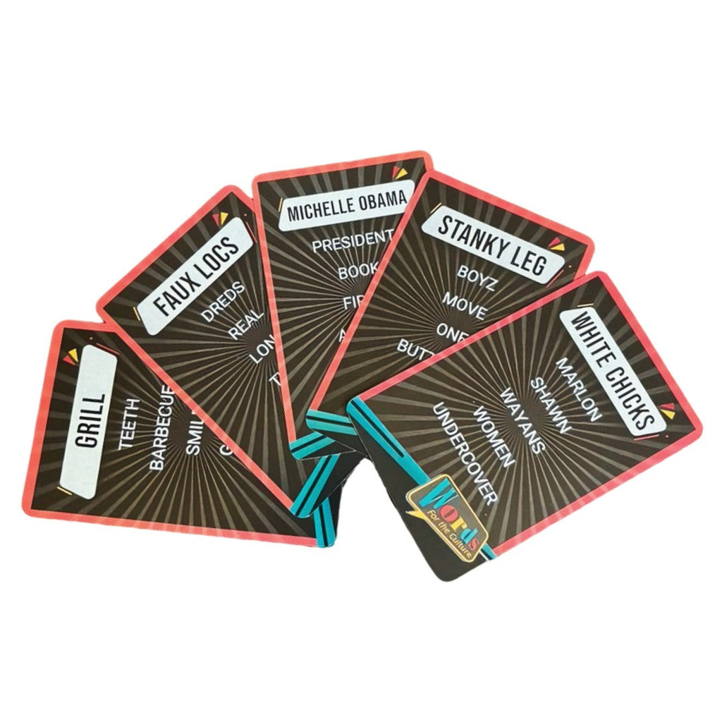 Tabu (Words) for the Culture - 2000s Swag Edition Black Owned Games