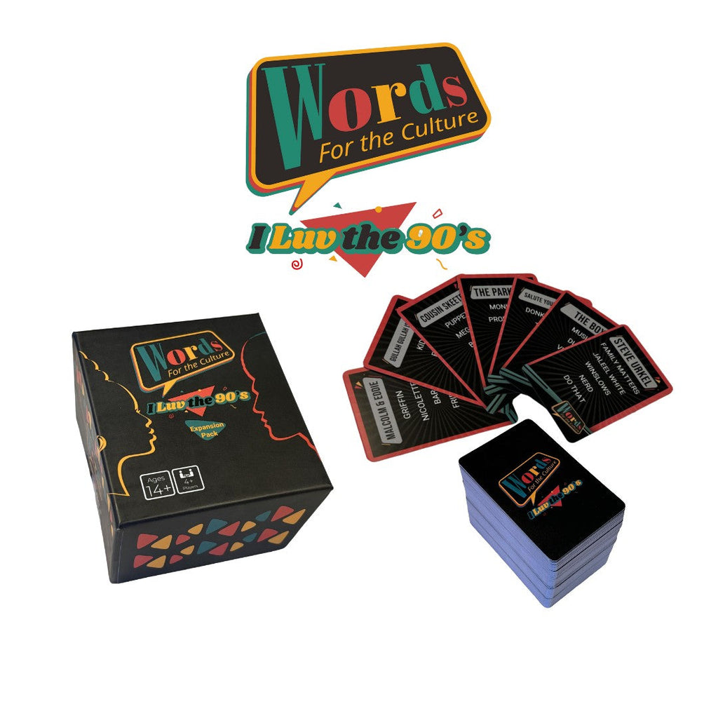 Tabu (Words) for the Culture - I Luv the 90's Edition Black Owned Games