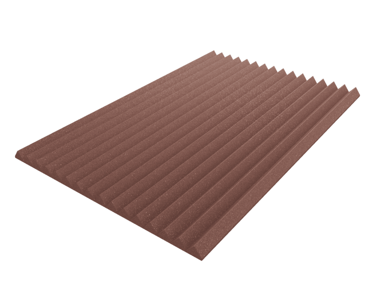 3 Inch Acoustic Foam Wedge Style Panels - 13 Color Options SoundAssured