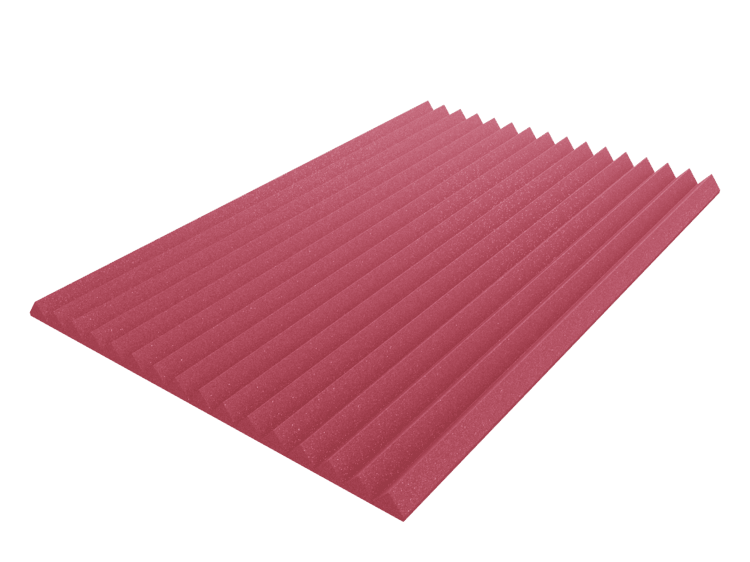 3 Inch Acoustic Foam Wedge Style Panels - 13 Color Options SoundAssured