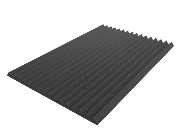 3 Inch Acoustic Foam Wedge Style Panels - 13 Color Options SoundAssured