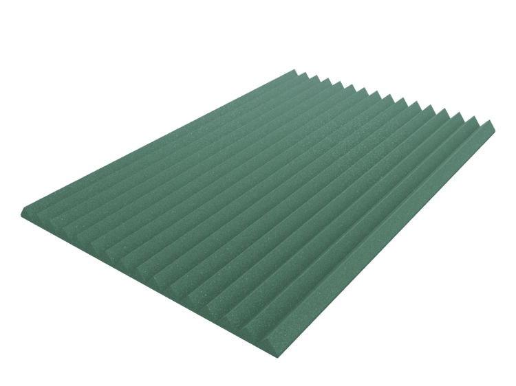 3 Inch Acoustic Foam Wedge Style Panels - 13 Color Options SoundAssured