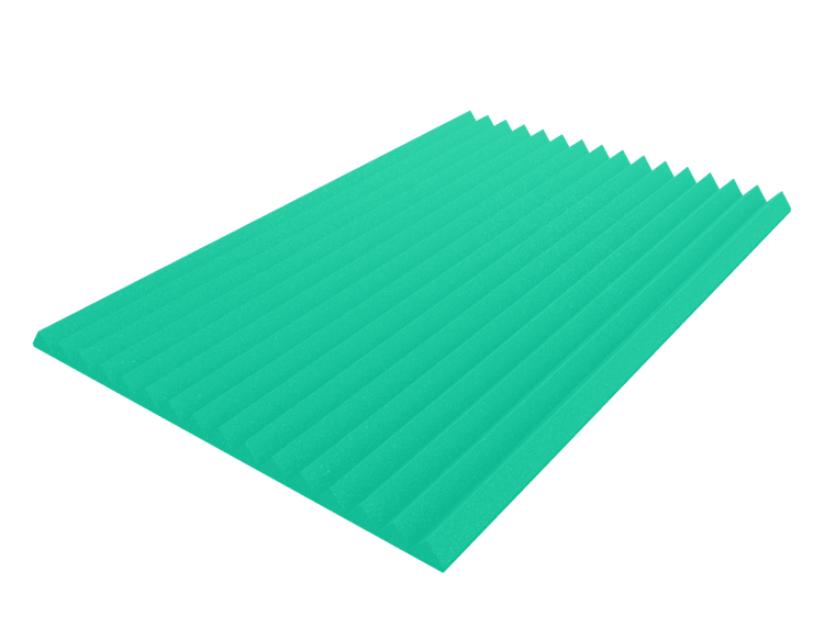 3 Inch Acoustic Foam Wedge Style Panels - 13 Color Options SoundAssured