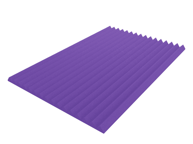3 Inch Acoustic Foam Wedge Style Panels - 13 Color Options SoundAssured