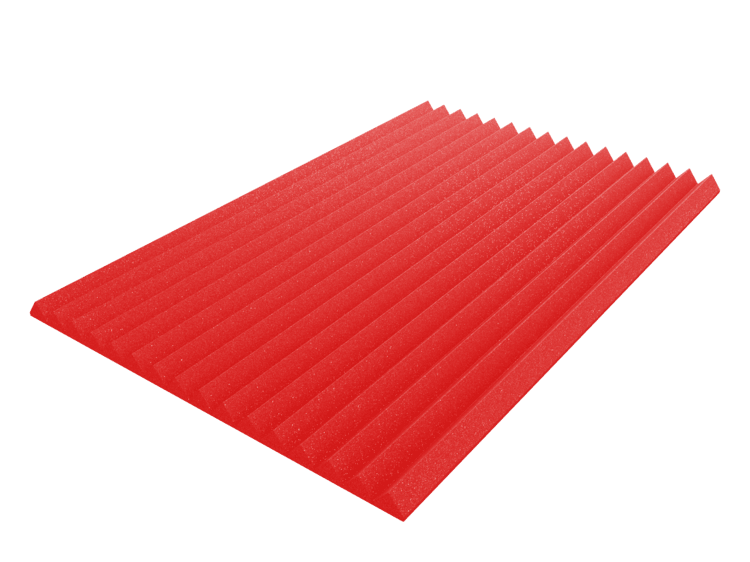 3 Inch Acoustic Foam Wedge Style Panels - 13 Color Options SoundAssured