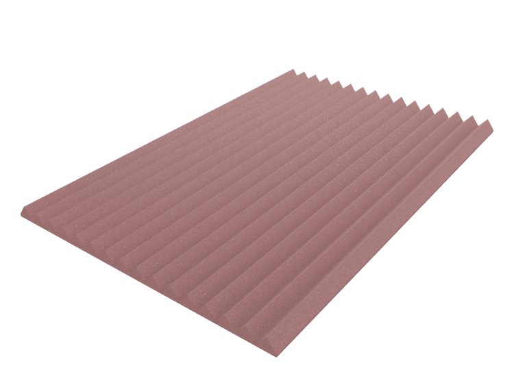 3 Inch Acoustic Foam Wedge Style Panels - 13 Color Options SoundAssured
