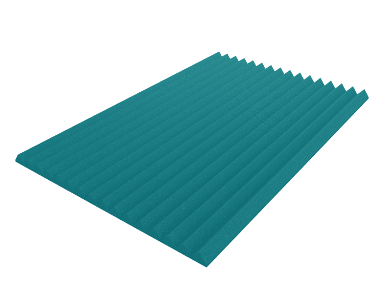 3 Inch Acoustic Foam Wedge Style Panels - 13 Color Options SoundAssured