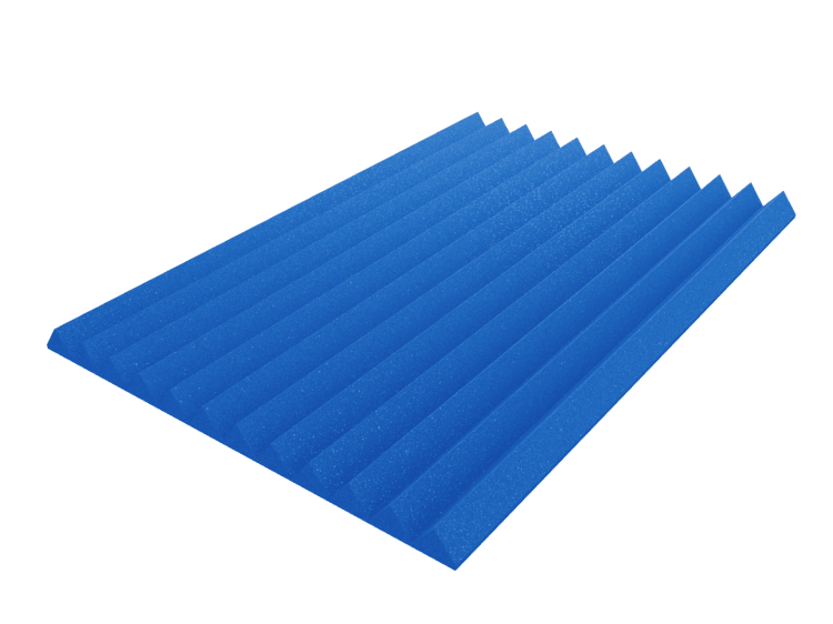 4 Inch Acoustic Foam Wedge Style Panels - 13 Color Options SoundAssured