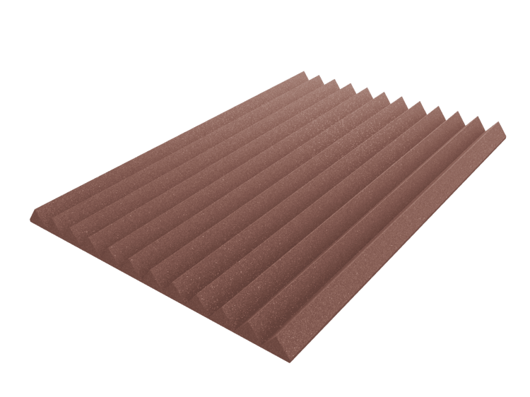 4 Inch Acoustic Foam Wedge Style Panels - 13 Color Options SoundAssured