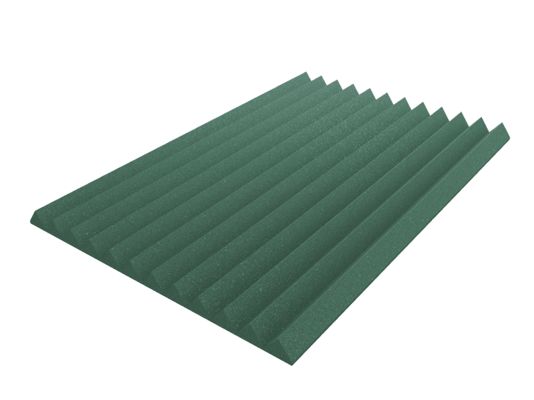 4 Inch Acoustic Foam Wedge Style Panels - 13 Color Options SoundAssured