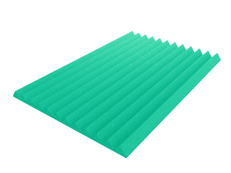 4 Inch Acoustic Foam Wedge Style Panels - 13 Color Options SoundAssured
