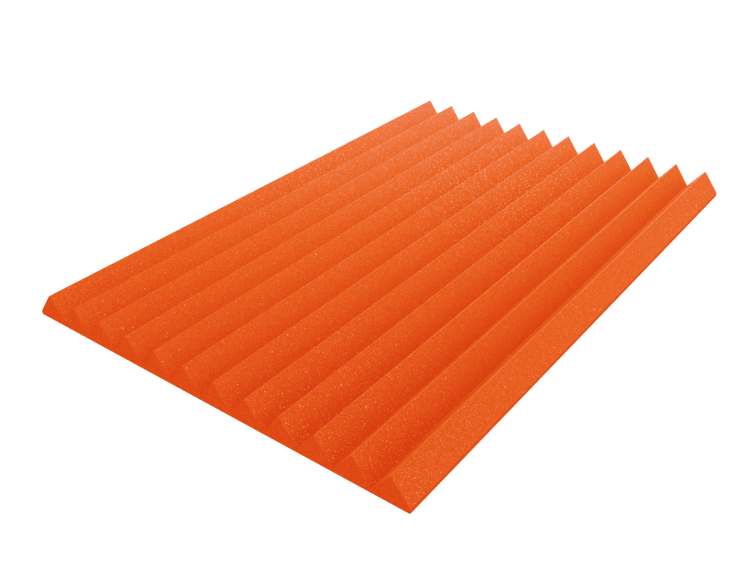4 Inch Acoustic Foam Wedge Style Panels - 13 Color Options SoundAssured