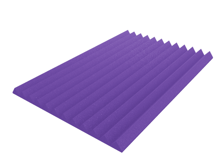 4 Inch Acoustic Foam Wedge Style Panels - 13 Color Options SoundAssured