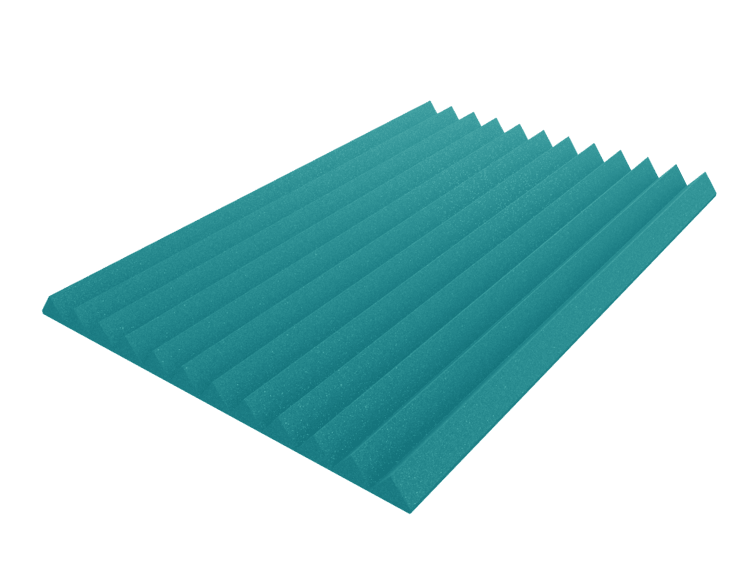4 Inch Acoustic Foam Wedge Style Panels - 13 Color Options SoundAssured