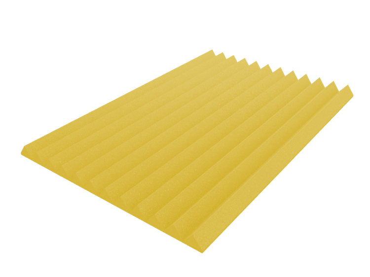 4 Inch Acoustic Foam Wedge Style Panels - 13 Color Options SoundAssured