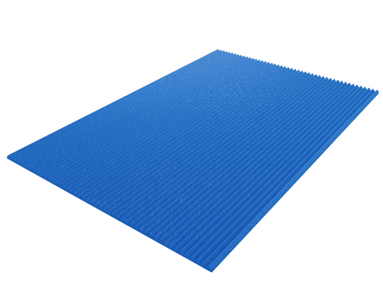 1 Inch Acoustic Foam Wedge Style Panels - 13 Color Options SoundAssured