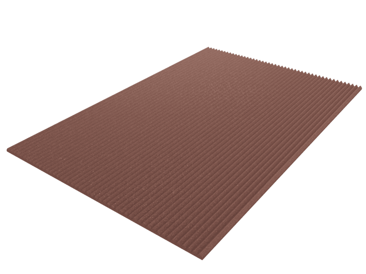 1 Inch Acoustic Foam Wedge Style Panels - 13 Color Options SoundAssured