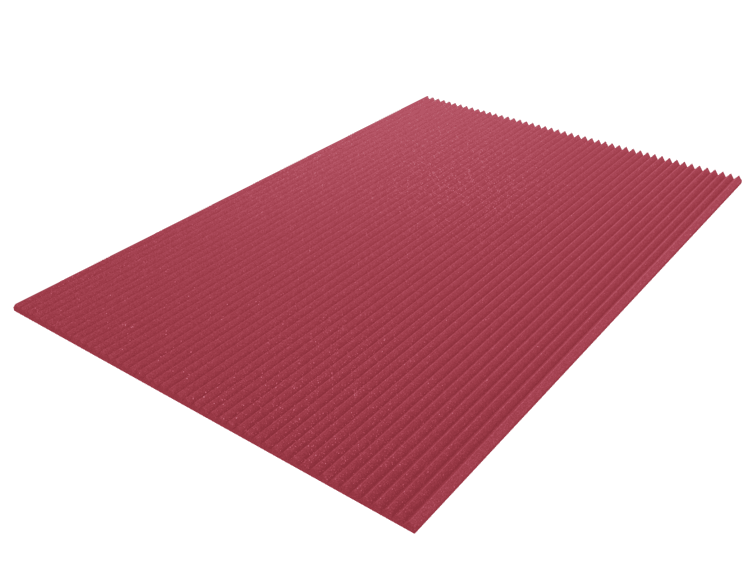 1 Inch Acoustic Foam Wedge Style Panels - 13 Color Options SoundAssured