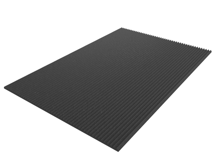1 Inch Acoustic Foam Wedge Style Panels - 13 Color Options SoundAssured