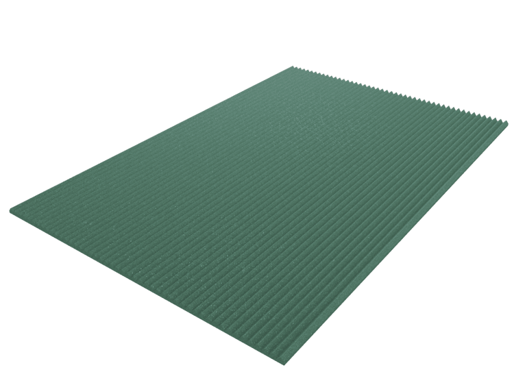 1 Inch Acoustic Foam Wedge Style Panels - 13 Color Options SoundAssured