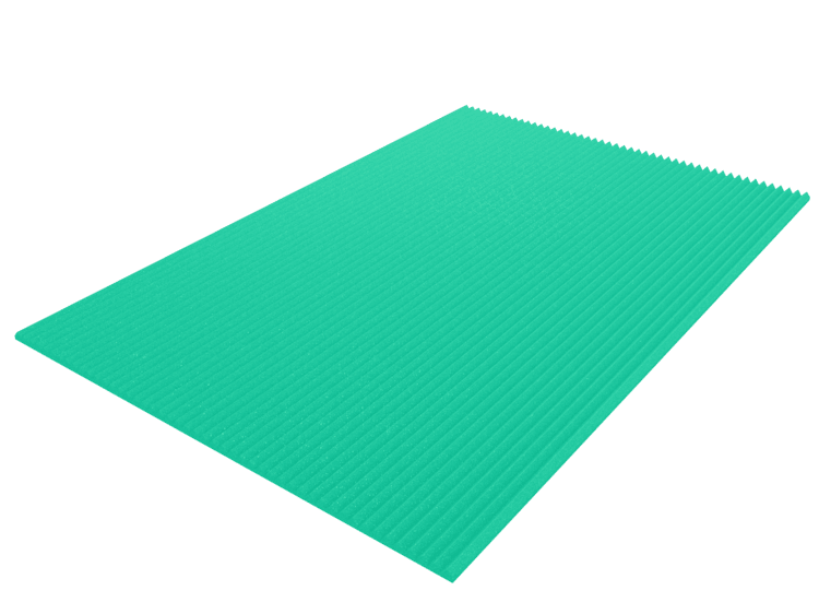 1 Inch Acoustic Foam Wedge Style Panels - 13 Color Options SoundAssured