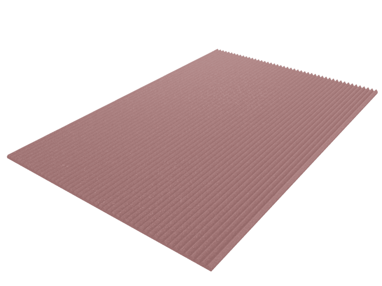 1 Inch Acoustic Foam Wedge Style Panels - 13 Color Options SoundAssured