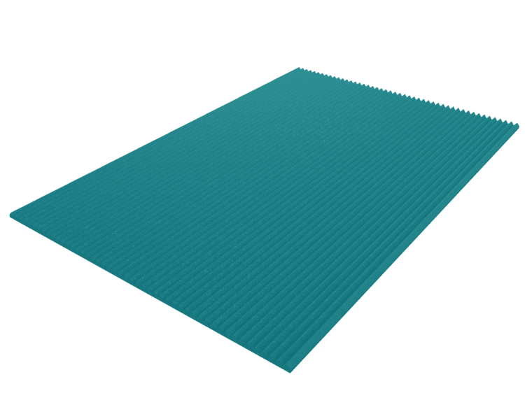 1 Inch Acoustic Foam Wedge Style Panels - 13 Color Options SoundAssured