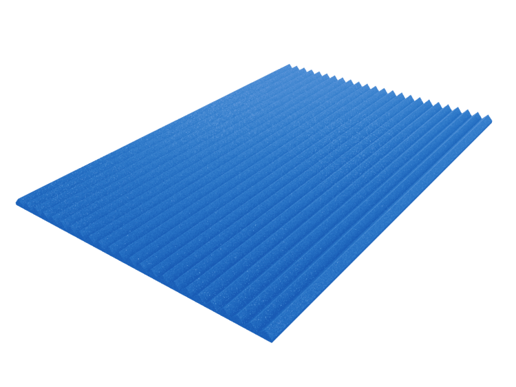 2 Inch Acoustic Foam Wedge Style Panels - 13 Color Options SoundAssured