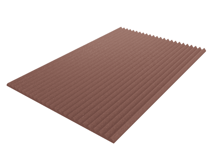2 Inch Acoustic Foam Wedge Style Panels - 13 Color Options SoundAssured