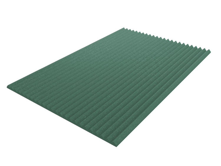 2 Inch Acoustic Foam Wedge Style Panels - 13 Color Options SoundAssured