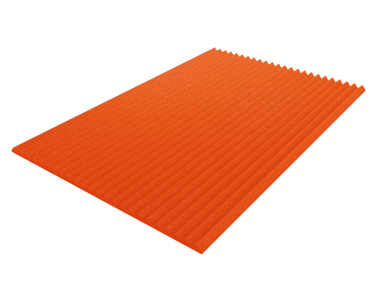 2 Inch Acoustic Foam Wedge Style Panels - 13 Color Options SoundAssured
