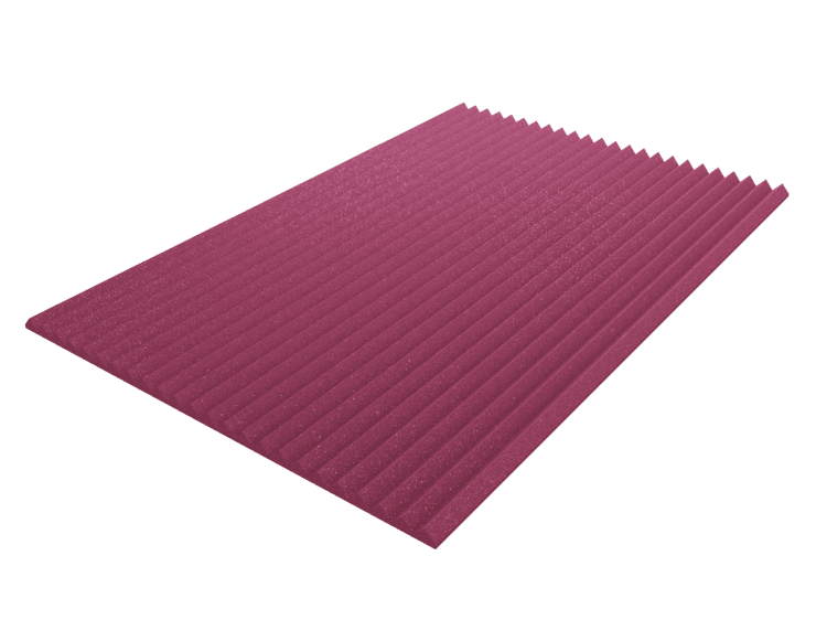 2 Inch Acoustic Foam Wedge Style Panels - 13 Color Options SoundAssured