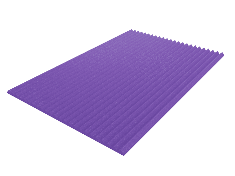 2 Inch Acoustic Foam Wedge Style Panels - 13 Color Options SoundAssured