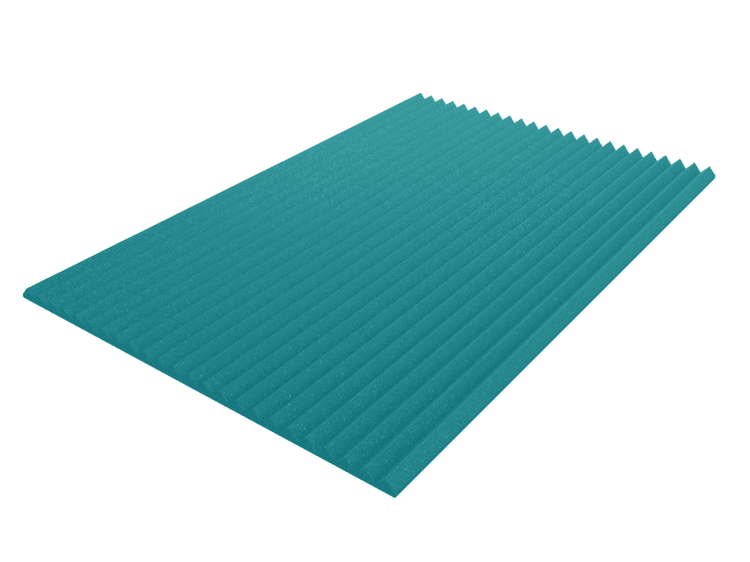 2 Inch Acoustic Foam Wedge Style Panels - 13 Color Options SoundAssured