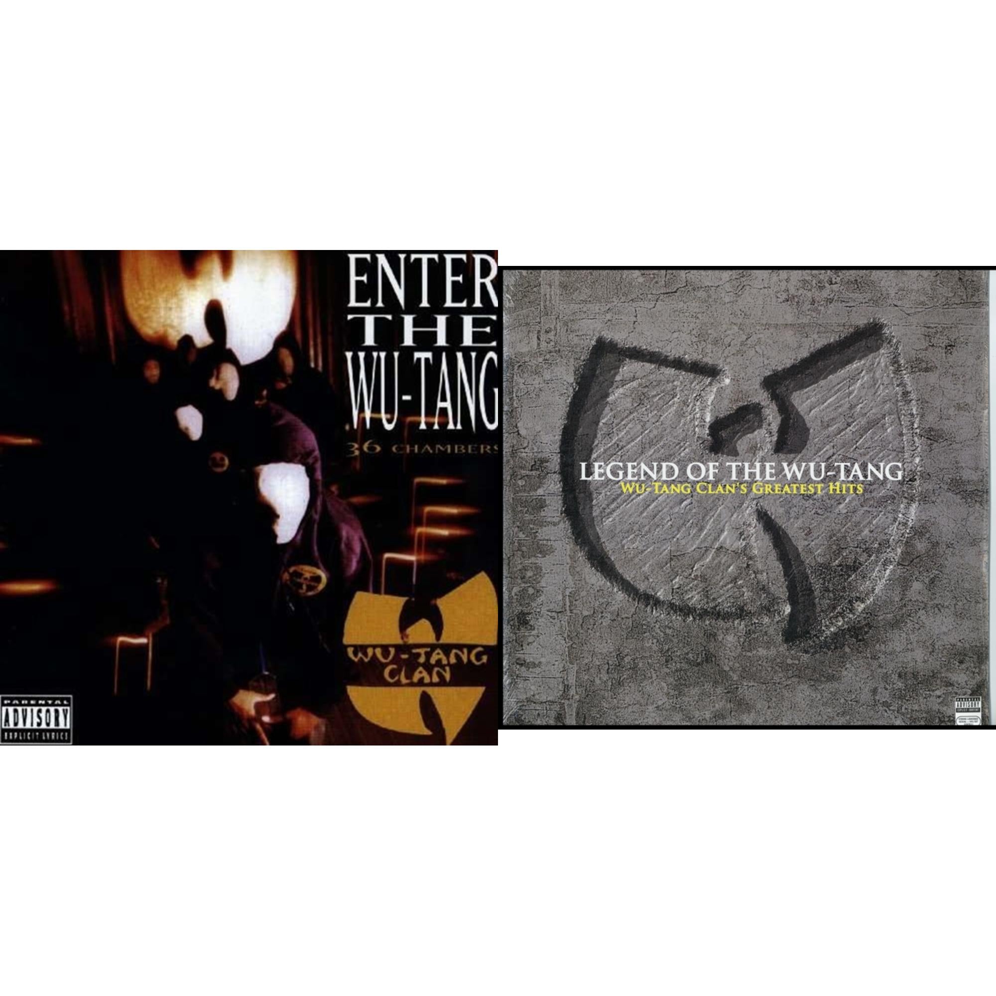 Wu-Tang Clan - Enter The Wu-Tang & Legend Of The Wu-Tang: Greatest Hits - LP Vinyl Bundle Bundle Music