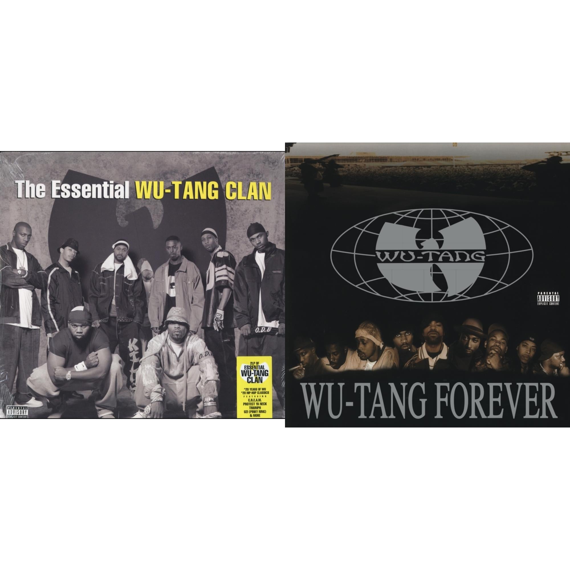 Wu-Tang Clan - Essential Wu-Tang Clan & Wu-Tang Forever (4 LP/180G) Bundle Music