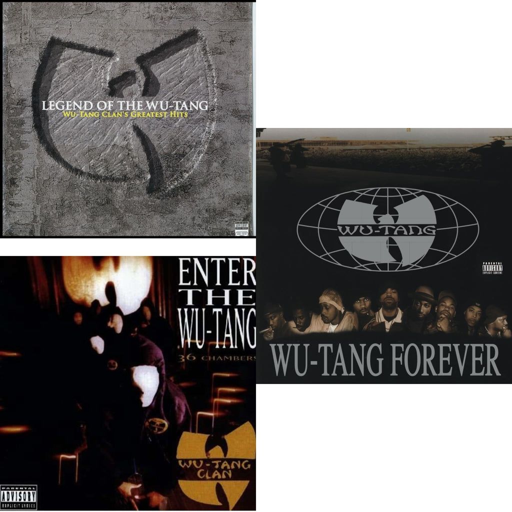 Wu-Tang Clan - Legend Of The Wu-Tang: Greatest Hits & Enter The Wu-Tang & Wu-Tang Forever (4 LP/180G) Bundle Music