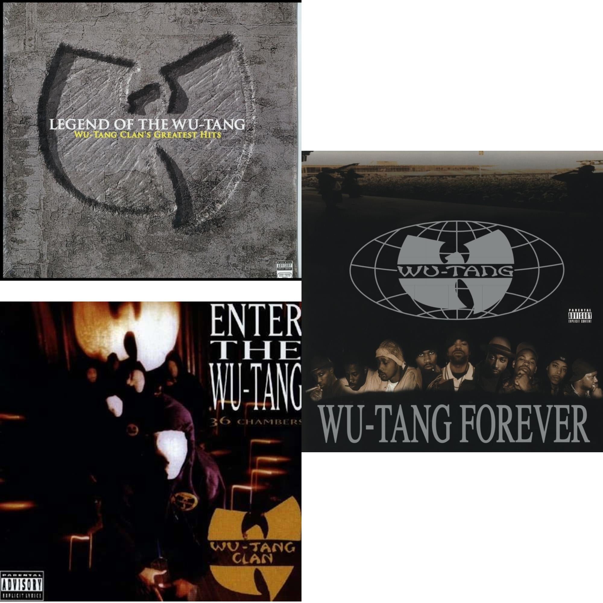 Wu-Tang Clan - Legend Of The Wu-Tang: Greatest Hits & Enter The Wu-Tang & Wu-Tang Forever (4 LP/180G) Bundle Music