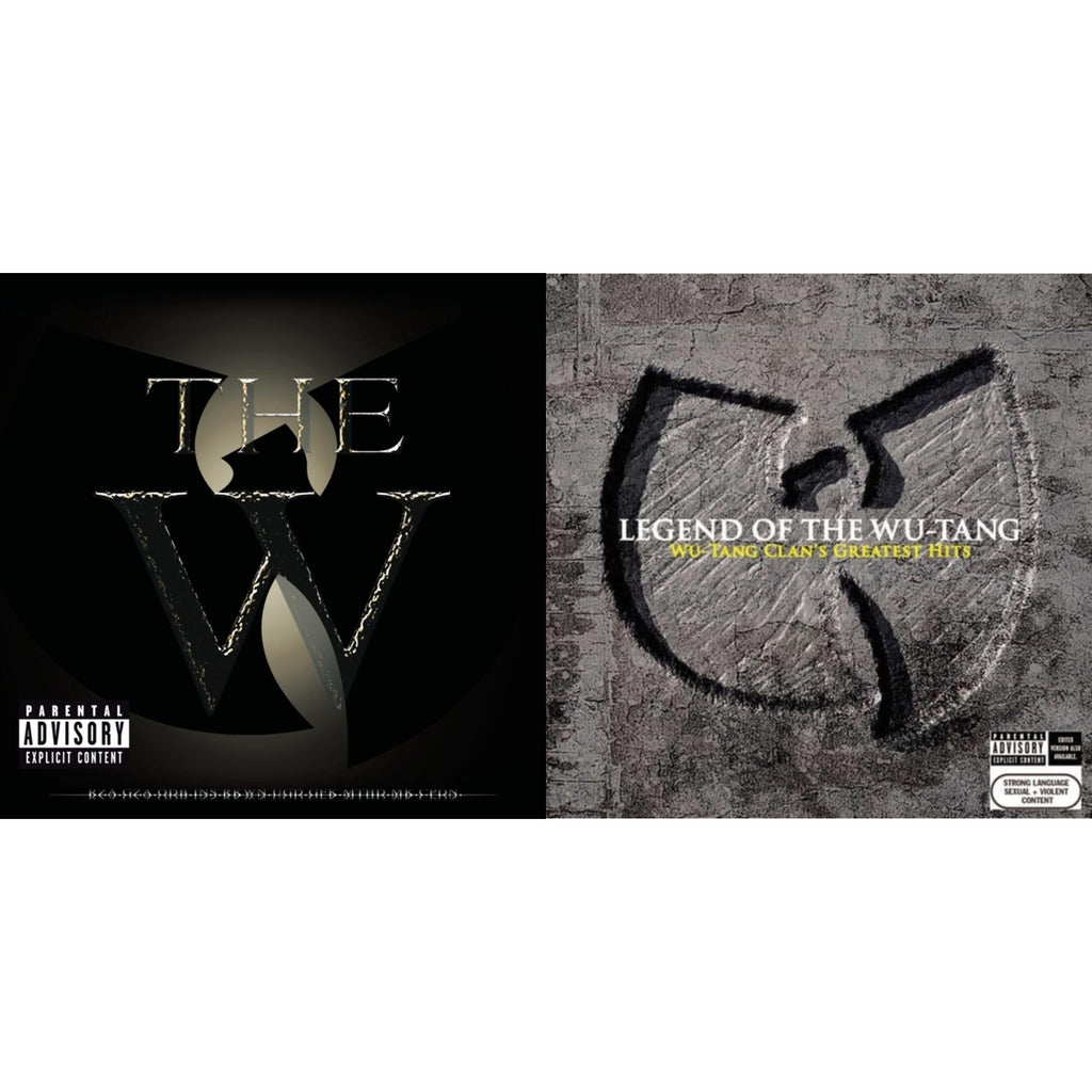 Wu-Tang Clan - W & Legend Of The Wu-Tang: Greatest Hits - CD Bundle Bundle Music