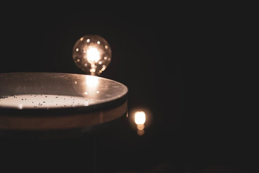 18" Wave / Ocean Drum, Walnut Brown Utah Energy Healing Center