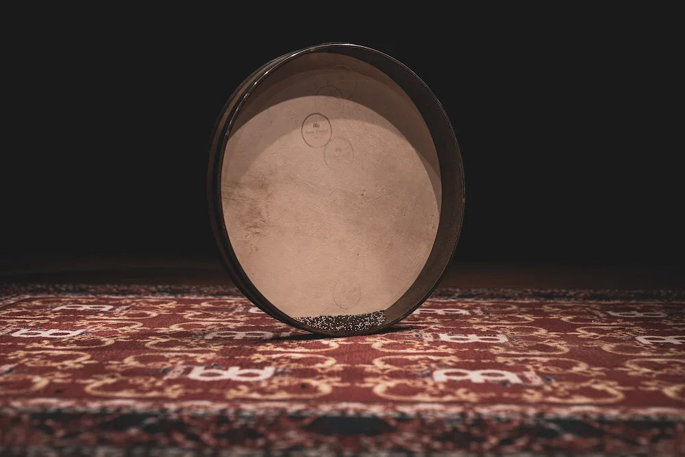 20" Wave / Ocean Drum, Walnut Brown Utah Energy Healing Center