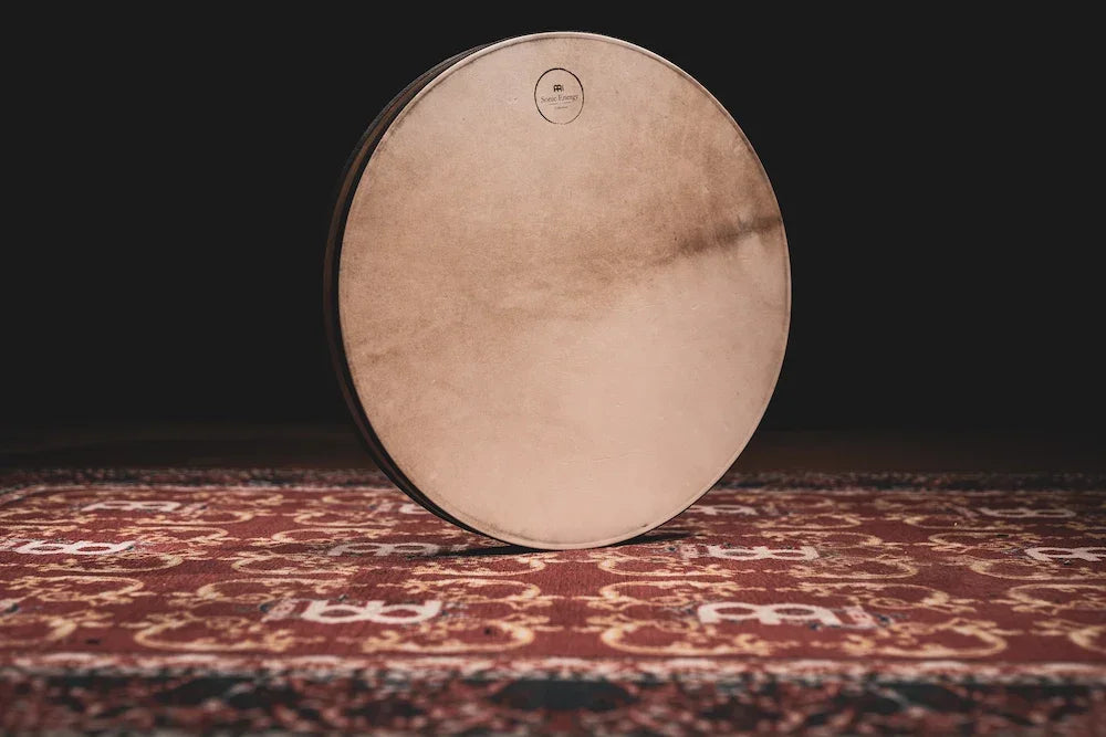 22" Wave / Ocean Drum, Walnut Brown Utah Energy Healing Center