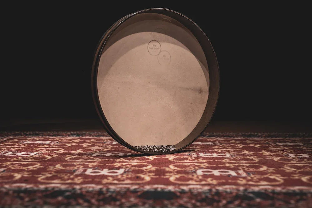 22" Wave / Ocean Drum, Walnut Brown Utah Energy Healing Center