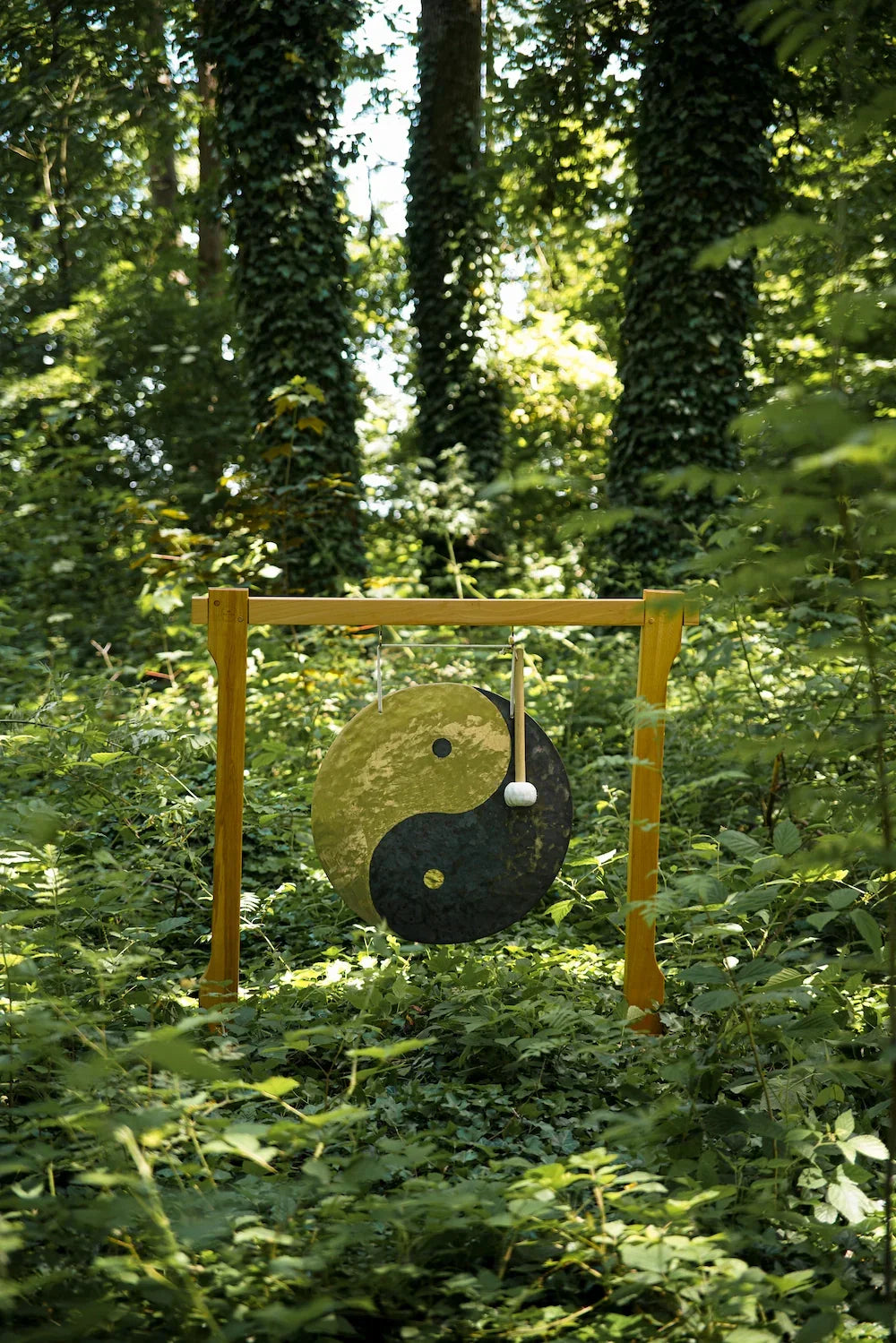 Wind Gong, Yin & Yang 24" Utah Energy Healing Center